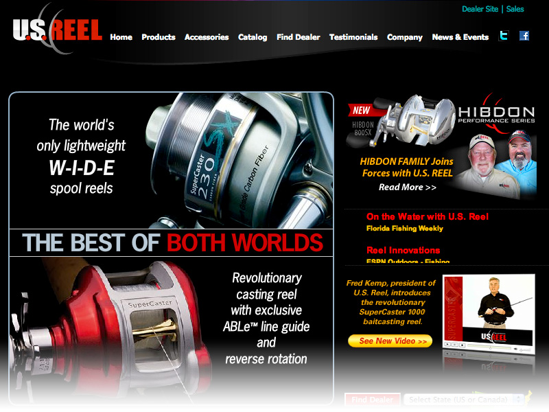 U.S. Reel - Web site